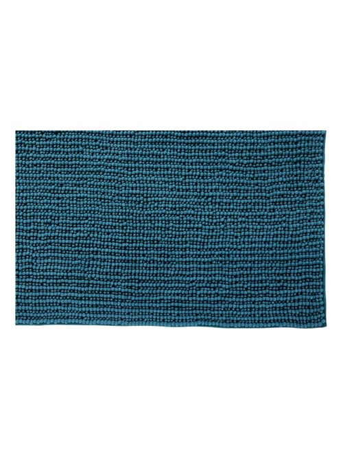 Alfombra de baño de chenilla de 60 x 180 cm, de poliéster liso - Kiabi