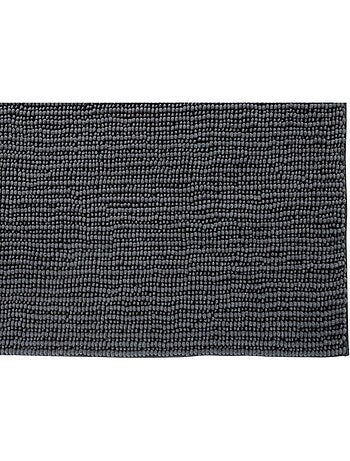 Alfombra de baño de chenilla de 60 x 180 cm, de poliéster liso