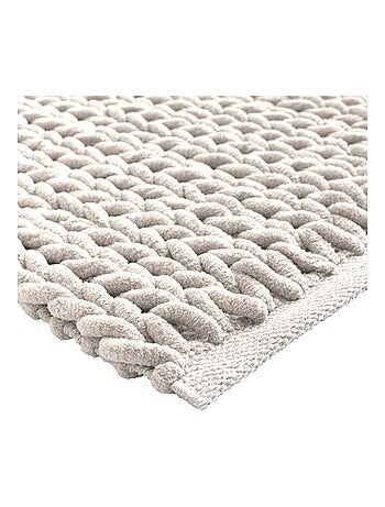 Alfombra de baño de suave chenilla antideslizante