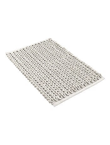 Alfombra de baño de suave chenilla antideslizante