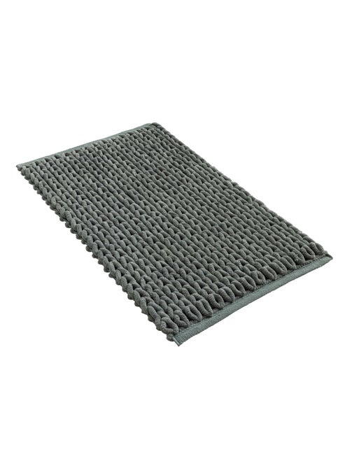 Alfombra de baño de suave chenilla antideslizante - Kiabi