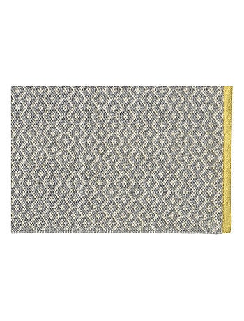 Alfombra de baño decorativa con diseño de rombos