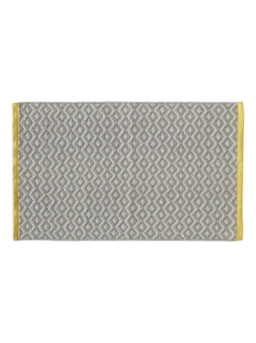 Alfombra de baño decorativa con diseño de rombos - Kiabi