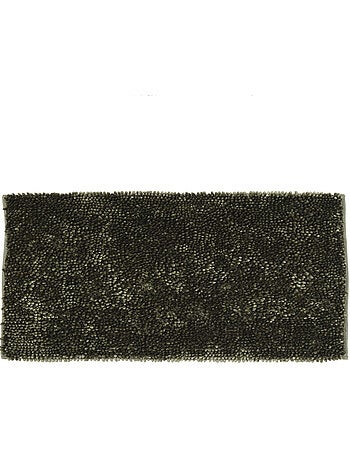 Alfombra de baño decorativa con hilo dorado de poliéster