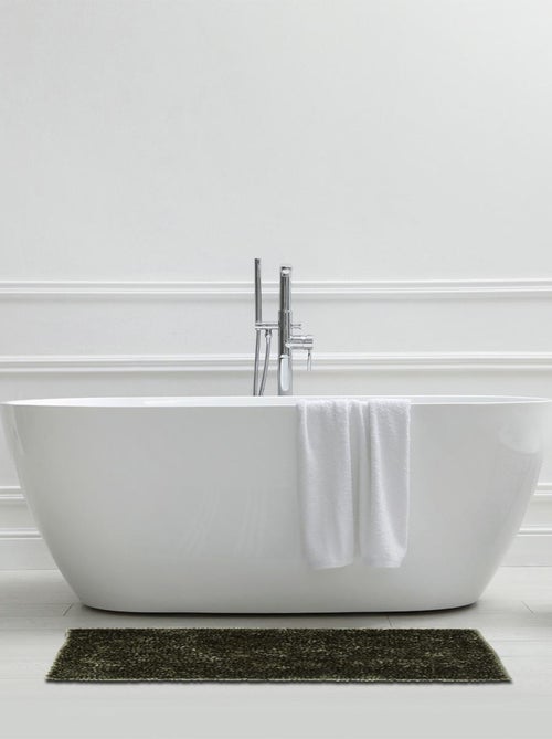 Alfombra de baño decorativa con hilo dorado de poliéster - Kiabi