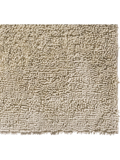 Alfombra de baño decorativa con hilos dorados de poliéster - Kiabi