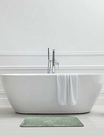 Alfombra de baño decorativa con memoria de forma, de poliéster