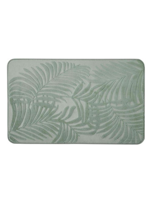 Alfombra de baño decorativa con memoria de forma, de poliéster - Kiabi