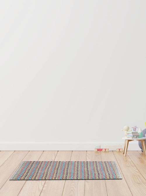 Alfombra de baño decorativa de algodón chenilla - Kiabi