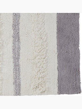 Alfombra de baño decorativa de algodón rizado antideslizante 60 x 120 cm - Guy Levasseur