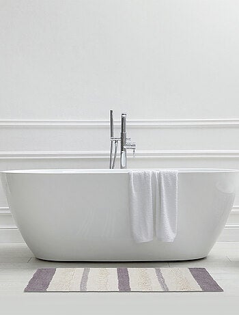 Alfombra de baño decorativa de algodón tufting