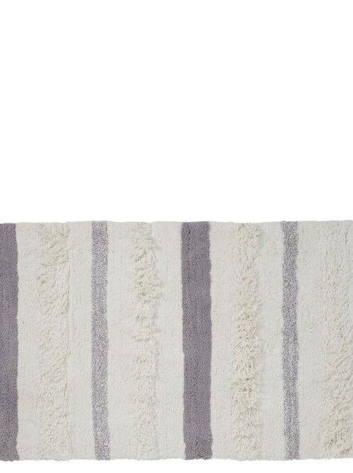 Alfombra de baño decorativa de algodón tufting - Kiabi