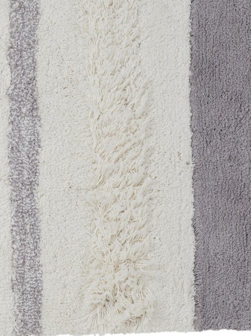 Alfombra de baño decorativa de algodón tufting - Kiabi