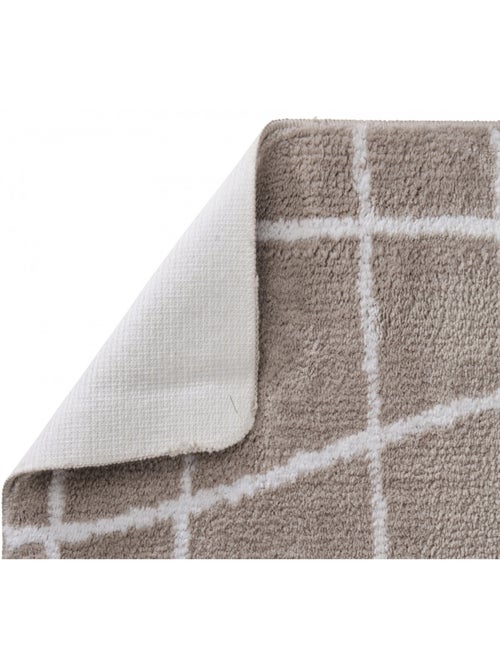 Alfombra de baño decorativa de poliéster - Kiabi