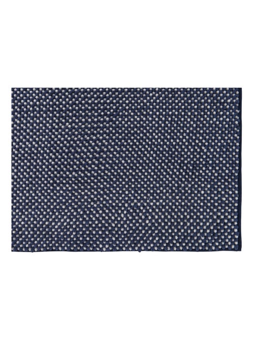Alfombra de baño decorativa de rizo bicolor - Kiabi Alfombra de baño decorativa de rizo bicolor - Kiabi