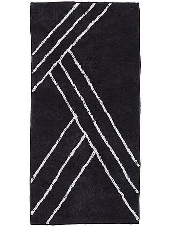 Alfombra de baño decorativa geométrica de algodón