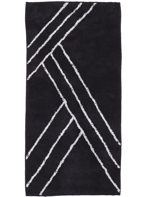 Alfombra de baño decorativa geométrica de algodón - Kiabi Alfombra de baño decorativa geométrica de algodón - Kiabi