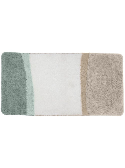 Alfombra de baño decorativa Horizon tricolor degradado 60 x 120 cm Guy Levasseur - Kiabi Alfombra de baño decorativa Horizon tricolor degradado 60 x 120 cm Guy Levasseur - Kiabi