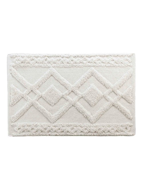 Alfombra de Baño Gladis Uni con Relieves - Kiabi