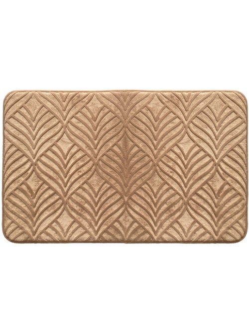 Alfombra de baño Guy Levasseur Yucca en espuma viscoelástica antideslizante 50x80 cm - Kiabi Alfombra de baño Guy Levasseur Yucca en espuma viscoelástica antideslizante 50x80 cm - Kiabi
