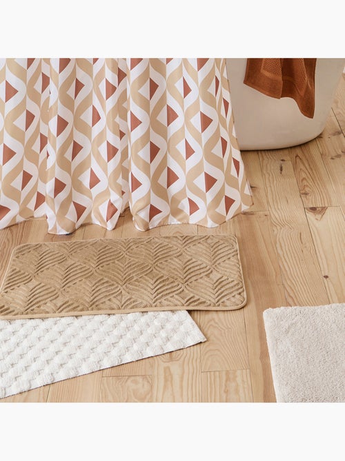 Alfombra de baño Guy Levasseur Yucca en espuma viscoelástica antideslizante 50x80 cm - Kiabi Alfombra de baño Guy Levasseur Yucca en espuma viscoelástica antideslizante 50x80 cm - Kiabi