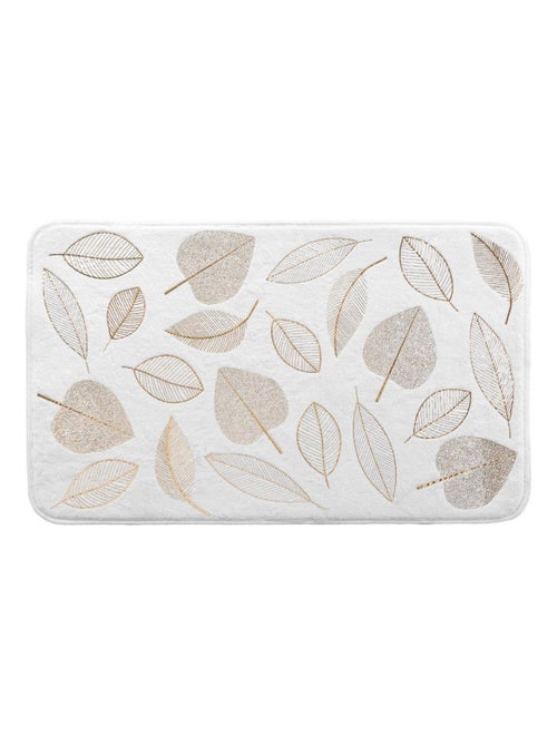 Alfombra de Baño Joya Hojas Doradas - Kiabi