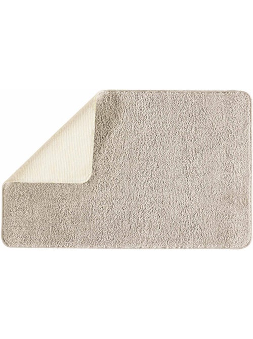 Alfombra de baño lisa de 50 x 80 cm, de poliéster - Kiabi Alfombra de baño lisa de 50 x 80 cm, de poliéster - Kiabi