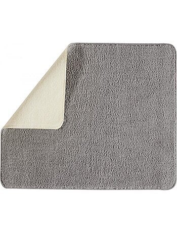 Alfombra de baño lisa de 50 x 80 cm, de poliéster