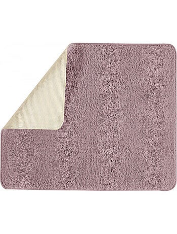 Alfombra de baño lisa de 50 x 80 cm, de poliéster