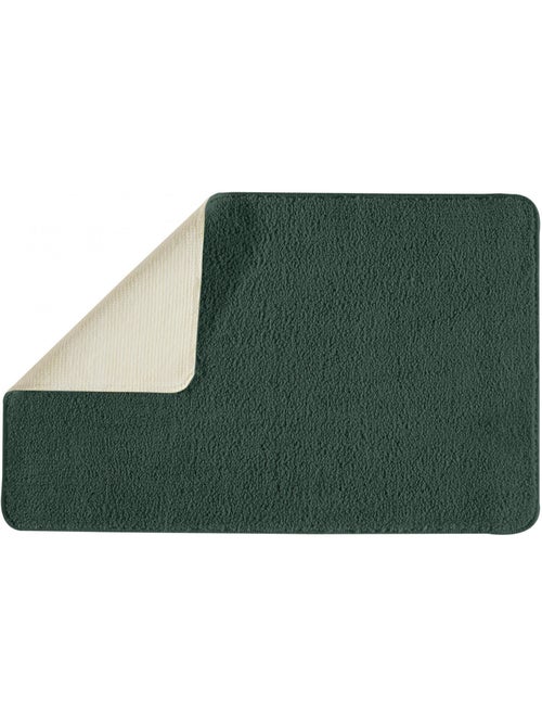 Alfombra de baño lisa de 50 x 80 cm, de poliéster - Kiabi