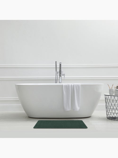 Alfombra de baño lisa de 50 x 80 cm, de poliéster - Kiabi