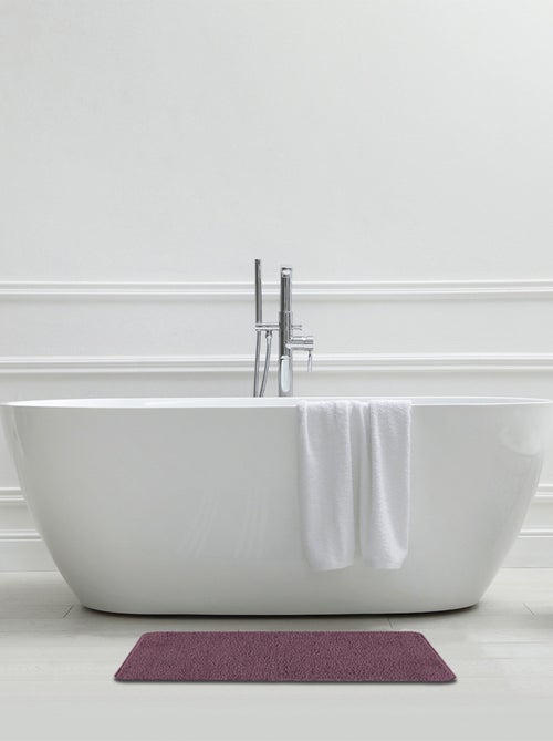 Alfombra de baño lisa de 50 x 80 cm, de poliéster - Kiabi