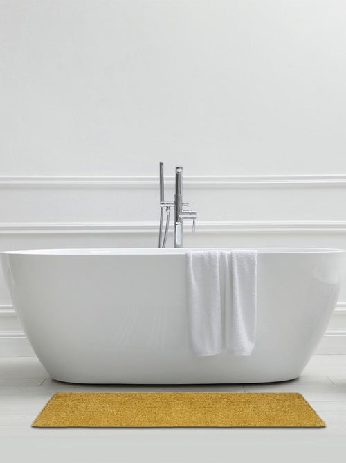 Alfombra de baño lisa de 60 x 120 cm, de poliéster - Kiabi Alfombra de baño lisa de 60 x 120 cm, de poliéster - Kiabi
