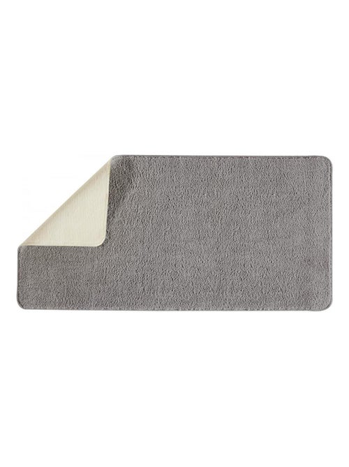 Alfombra de baño lisa de 60 x 120 cm, de poliéster - Kiabi Alfombra de baño lisa de 60 x 120 cm, de poliéster - Kiabi