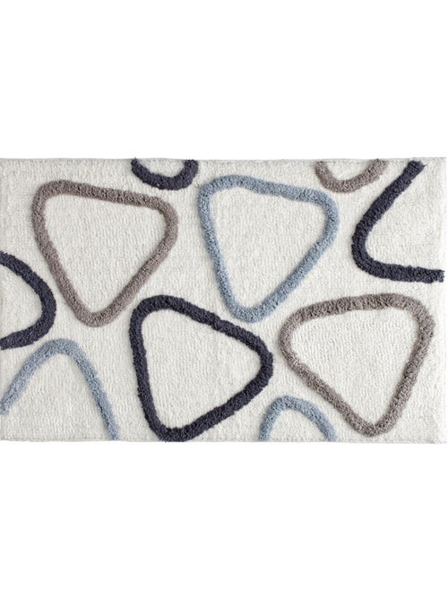 Alfombra de baño marfil Aster en algodón 50 x 80 cm – antideslizante Guy Levasseur - Kiabi