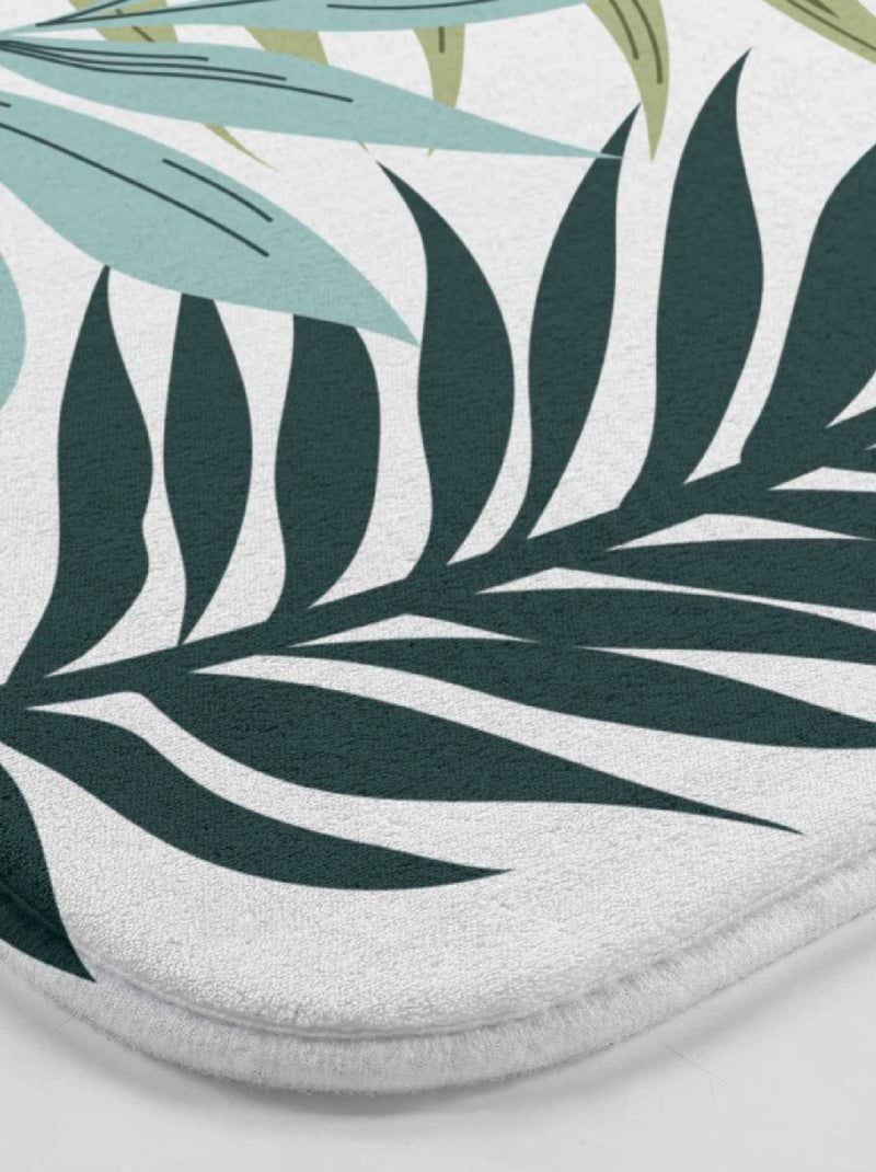 Alfombra de Baño Panazio Tropical Azul - Kiabi