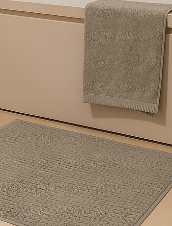 Alfombra de baño premium de algodón Mirmande