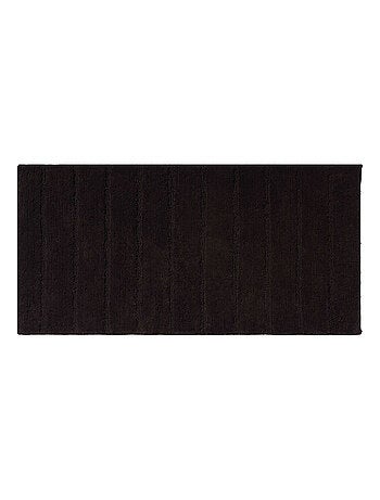 Alfombra de baño rectangular de algodón liso