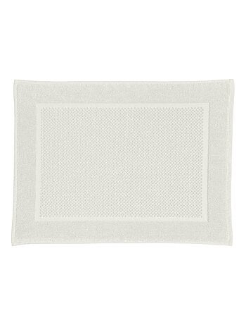 Alfombra de baño rectangular Genova 50x70 cm algodón rizo uni verde Guy Levasseur