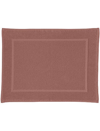 Alfombra de baño rectangular Genova 50x70 cm algodón rizo uni verde Guy Levasseur