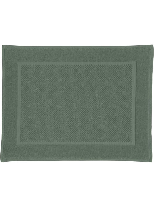 Alfombra de baño rectangular Genova 50x70 cm algodón rizo uni verde Guy Levasseur - Kiabi Alfombra de baño rectangular Genova 50x70 cm algodón rizo uni verde Guy Levasseur - Kiabi