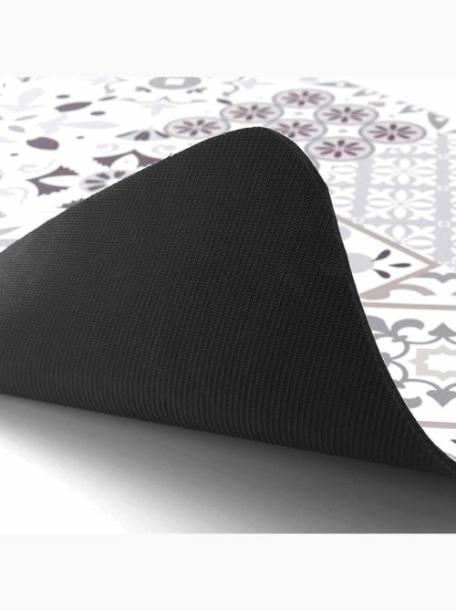 Alfombra de Baño Salou Ultra Absorbente Efecto Mosaico de Azulejos - Kiabi