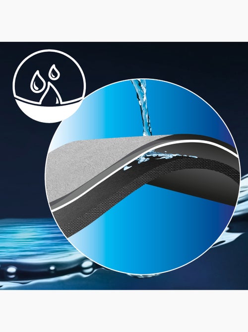 Alfombra de Baño Salou Ultra Absorbente Efecto Mosaico de Azulejos - Kiabi