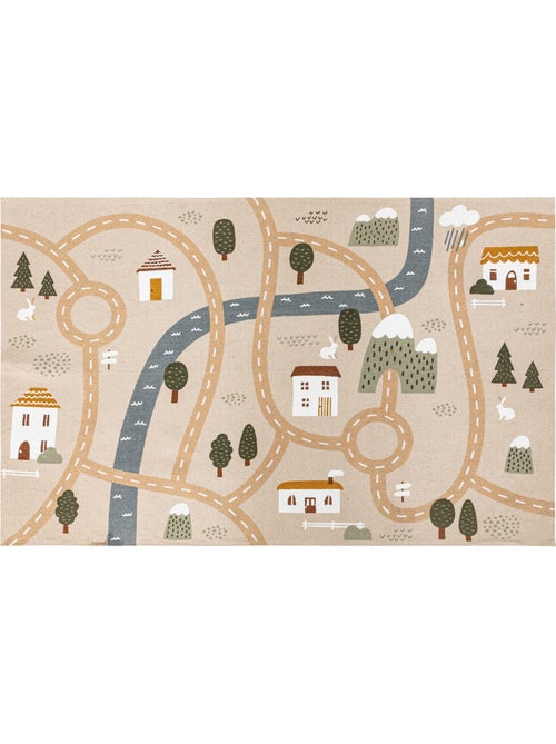 Alfombra de carretera infantil niels yute 100x150cm - Kiabi Alfombra de carretera infantil niels yute 100x150cm - Kiabi