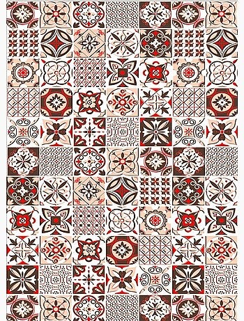 Alfombra de cocina baldosas de cemento