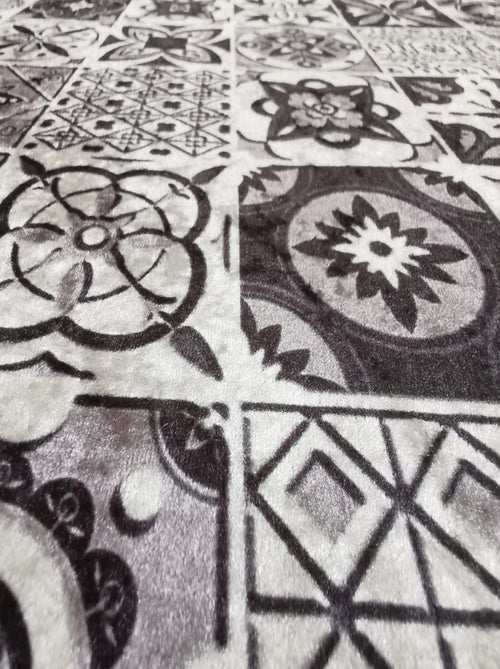 Alfombra de cocina baldosas de cemento - Kiabi