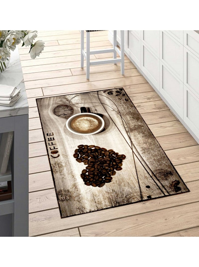 Alfombra de cocina COFFEE Beige - Kiabi