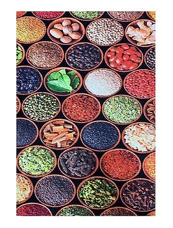 Alfombra de cocina estampada