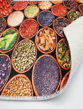 Alfombra de cocina estampada