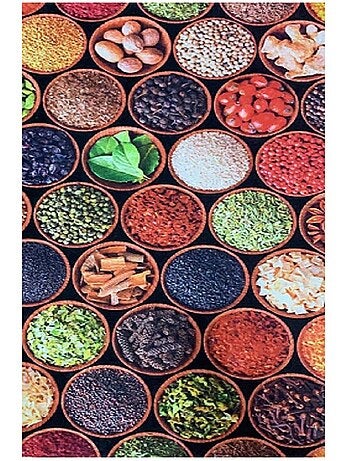 Alfombra de cocina estampada